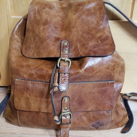 nash leather backpack